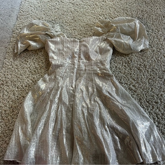 alice McCALL Women's Gold and White - Picture 3 of 9